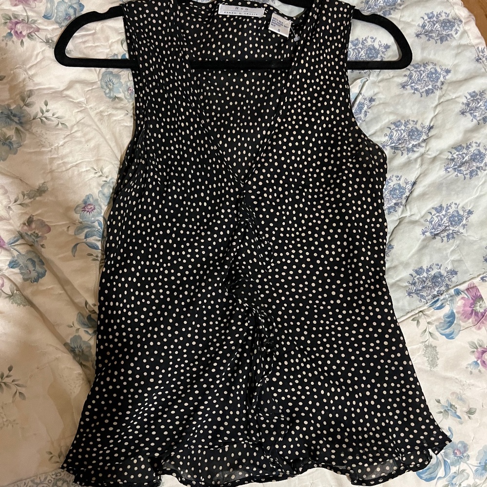 100% silk H&G Blouse